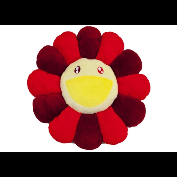 Telashi Murakami 60 cm pillow/cushion ‘Rose Red’ - Picture 1 of 5